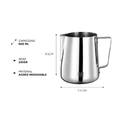 Imagen de JARRA PITCHER BARISTA GADNIC 600 ML