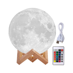 LAMPARA LUNA GADNIC 18 CM COLORES RGB