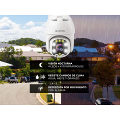 CAMARA DE SEGURIDAD GADNIC DM300W IP WIFI 1080P en internet