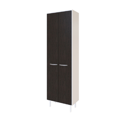 ORGANIZADOR DELOS ALFA 194CM 2 PUERTAS FRESNO NEGRO