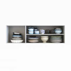 ALACENA DELOS 140CM 3 PUERTAS BLANCA - comprar online
