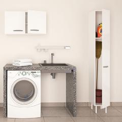 ESCOBERO DELOS ALFA 194CM 1 PUERTA BLANCO en internet