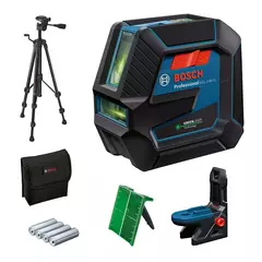NIVEL LASER BOSCH GCL 2-50 G 50MT CON PUNTOS LINEA VERDE - comprar online