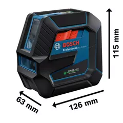 NIVEL LASER BOSCH GCL 2-50 G 50MT CON PUNTOS LINEA VERDE en internet