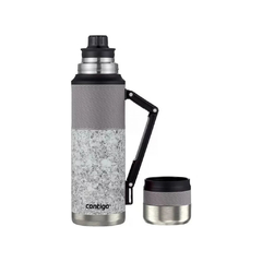 TERMO CONTIGO 1.2 L ACERO INOX CON MANIJA GRIS SPECKED