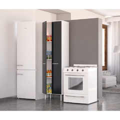 DESPENSERO MULTIUSO ALFA DELOS 60CM ROBLE NEGRO en internet