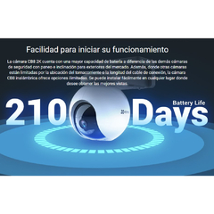 CÁMARA EZVIZ WIFI CB8 2K 360 BATERIA MICRSD SIRENA EXTERIOIR AUDIO - tienda online