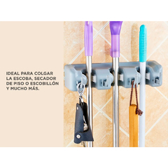 ORGANIZADOR DE ESCOBAS X3 GADNIC - Casa Zeila