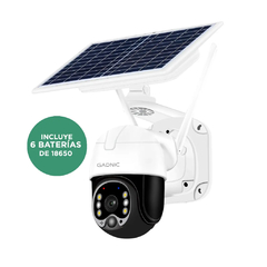 CAMARA DE SEGURIDAD GADNIC WIFI CON PANEL SOLAR A BATERIA