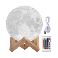 LAMPARA LUNA GADNIC 13 CM 16 COLORES RGB