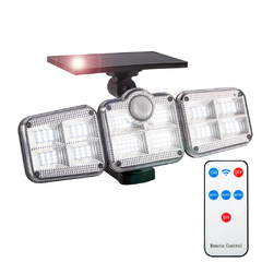 REFLECTOR LED SOLAR GADNIC 24W LUZ FRIA + CONTROL REMOTO