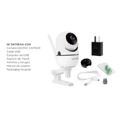 CAMARA DE SEGURIDAD GADNIC WIFI FULLHD VIDION NOCTURNA