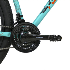 BICICLETA TOP MEGA MTB SUNSHINE RODADO 29 TALLE L CELESTE NARANJA en internet