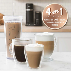 CAFETERA OSTER LATTE CON ESPUMADOR BVSTDC02B en internet