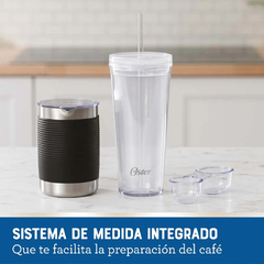 CAFETERA OSTER LATTE CON ESPUMADOR BVSTDC02B