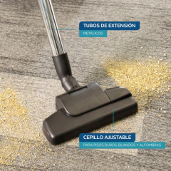 ASPIRADORA PHILCO 2400W 60 LITROS PHAST6021 SOLIDOS Y LIQUIDOS - Casa Zeila