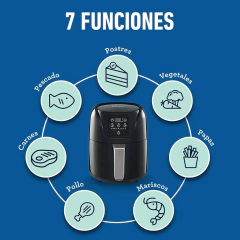 Imagen de FREIDORA DE AIRE SIN ACEITE OSTER 4 LITROS DIGITAL CKSTAF40DDF