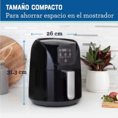 FREIDORA DE AIRE SIN ACEITE OSTER 4 LITROS DIGITAL CKSTAF40DDF en internet