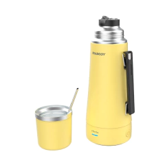 TERMO ELECTRICO PEABODY 1 LITRO AMARILLO - Casa Zeila