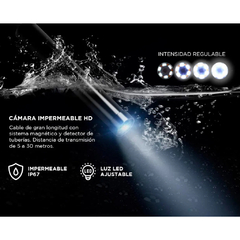 CAMARA BOROSCOPICA GADNIC PARA CELULAR IMPERMEABLE 3.5M DE CABLE en internet
