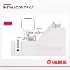 TANQUE HIDROESFERA MOTORARG VAREM 24 LITROS 8 BAR SANITARIO - Casa Zeila