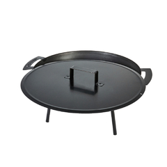 DISCO TROMEN ACERO CON TAPA Y PATAS 42 CM - comprar online