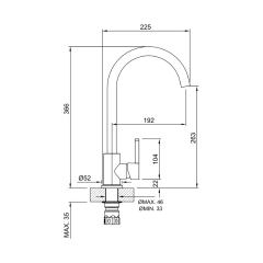 MONOCOMANDO COCINA PEIRANO STEEL - comprar online