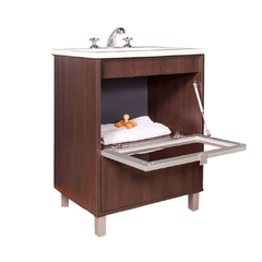 VANITORY ITAR LYON 60 CM COLOR WENGUE - comprar online