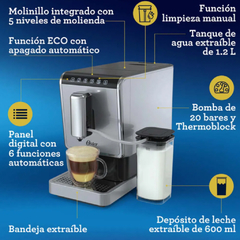 CAFETERA ESPRESSO OSTER SUPER AUTOMATICA
