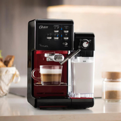 CAFETERA ESPRESSO OSTER PRIMALATTE 2 NEGRA en internet