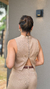 BLUSA TULIPA NUDE - comprar online