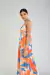 Vestido Greta Selva Naranja