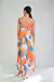 Vestido Greta Selva Naranja - Casa Cabra