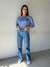 Imagen de Remera Beta Lunares Flor Azul