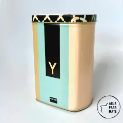 Lata Yerbera - Comprá Mates Artesanales - Agua para Mate