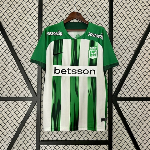 Camisa Atlético Nacional I 24/25 Verde e Branca