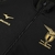 Conjunto Lazio Mizuno 2023/2024 Jaqueta e Calça - Preta e Dourada - FUTBOYMARCA 