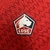 Camisa Lille Osc I 24/25 Vermelha e Branca - FUTBOYMARCA 
