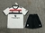 Conjunto Infantil Manchester United III 2024/2025 Branca e Preta