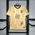 Camisa Málaga CF III 2024/2025 Dourada e Marrom