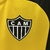 Camisa Atlético MG Treino 25/26 Amarela e Preta - loja online