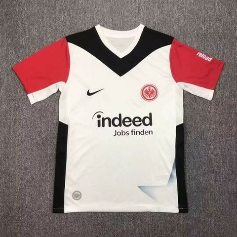 Camisa Eintracht Frankfurt I 24/25 Branca e Preta