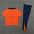 Conjunto De Treino Holanda 2024/2025 Manga Longa - Laranja e Azul Marinho na internet