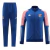 Conjunto Olympique Lyon 24/25 Jaqueta e Calça - Azul e Rosa