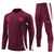 Conjunto Bayern Munique Grená 2024/2025 Manga Longa