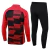 Conjunto de time Ac Milan 24/25 Manga Longa - Vermelha e Preta na internet