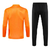 Conjunto Real Madrid 24/25 Laranja e Preta - Manga Longa na internet