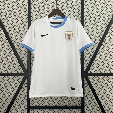 Camisa Seleção Uruguai II 24/25 Branca e Azul Celeste - Copa América