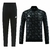 Conjunto De Treino Ajax 23/24 Jaqueta e Calça - Preta e Cinza