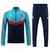 Conjunto Arsenal Treino 2024/2025 Jaqueta e Calça - Azul Celeste e Azul Marinho